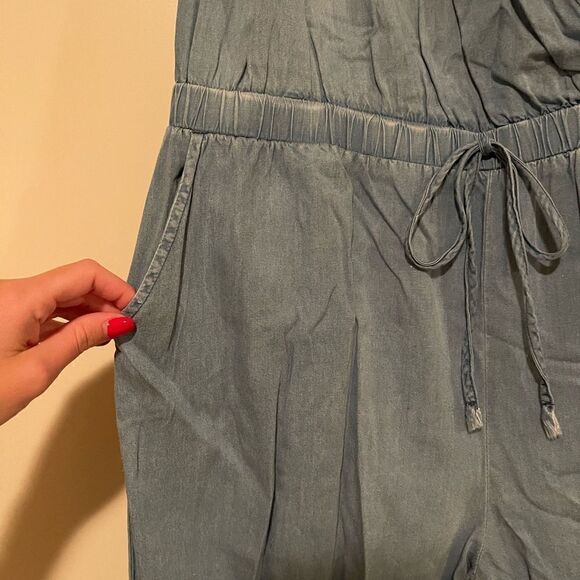 NWOT Denim Jumpsuit - Picture 5 of 8